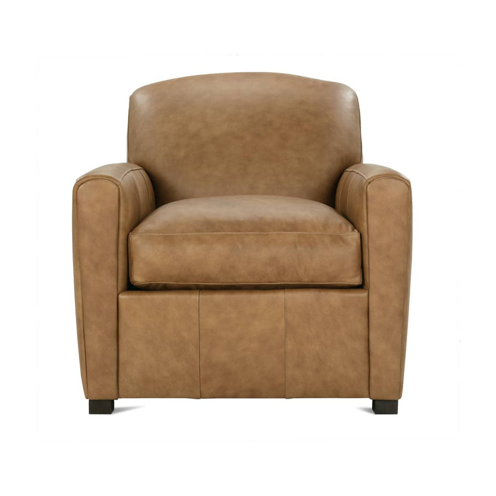 Desmond Leather Accent Chair - Main Image